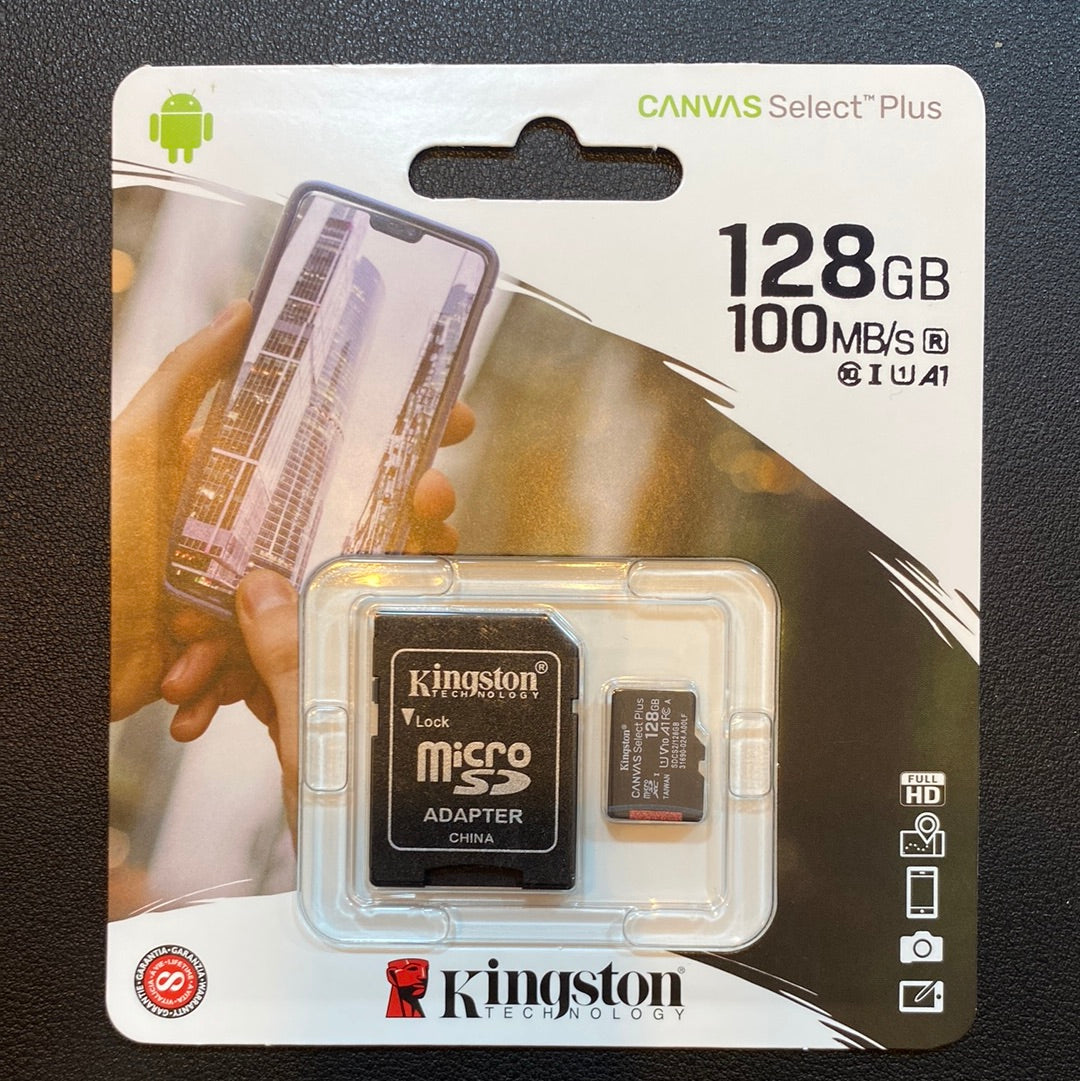 Tarjeta SD Kingston 128GB