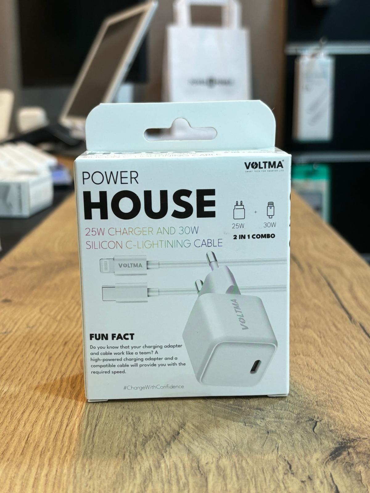 Cargador Carga rápida 2 in 1 - Cabezal & Cable Silicona USB-C