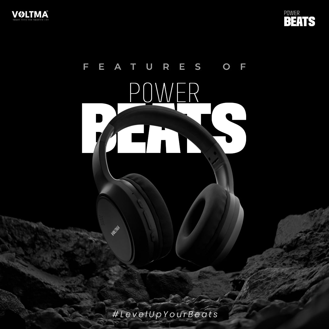 VOLTMA POWER BEATS Negro